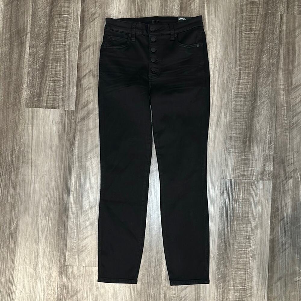 Kut From the Kloth High Rise Ankle Slim Straight Jeans - 4